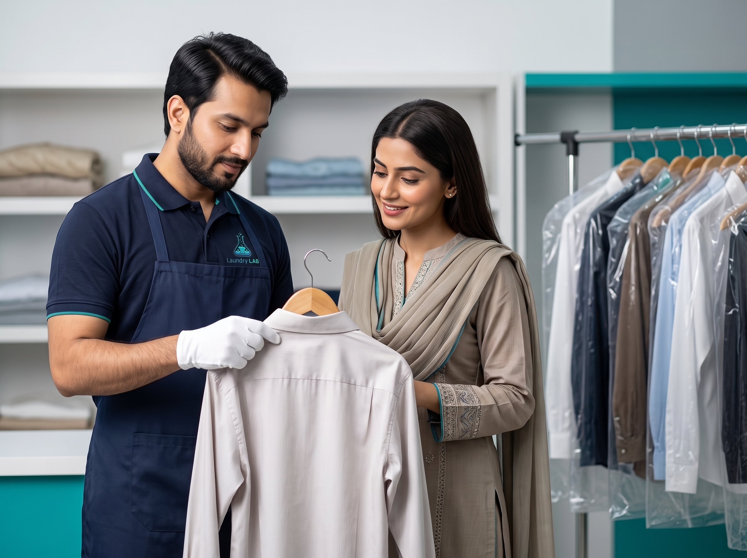 Fresh laundry, delivered to your door pickup & drop above RS/4000 across Karachi. Book on WhatsApp today! 🧺✨